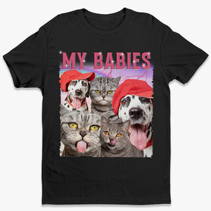 Custom Photo Fur Babies - Dog & Cat Personalized Custom Unisex T-shirt, Hoodie, Sweatshirt - Gift For Pet Owners, Pet Lovers