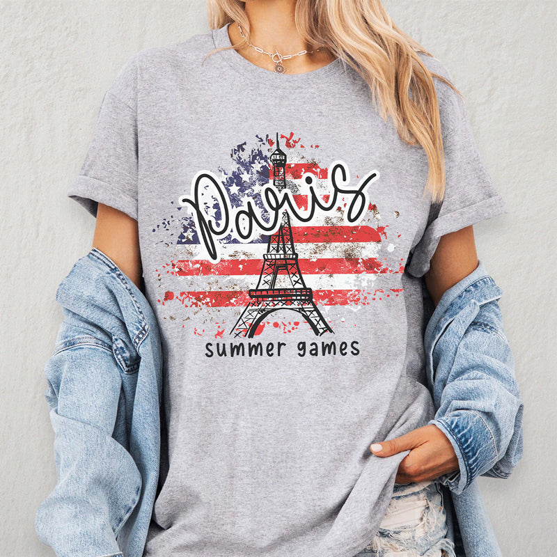 Paris Summer Games - Olympics T-Shirt, Hoodie, Sweatshirt - Olympics Vacation, Gift For Family Members, Best Friends