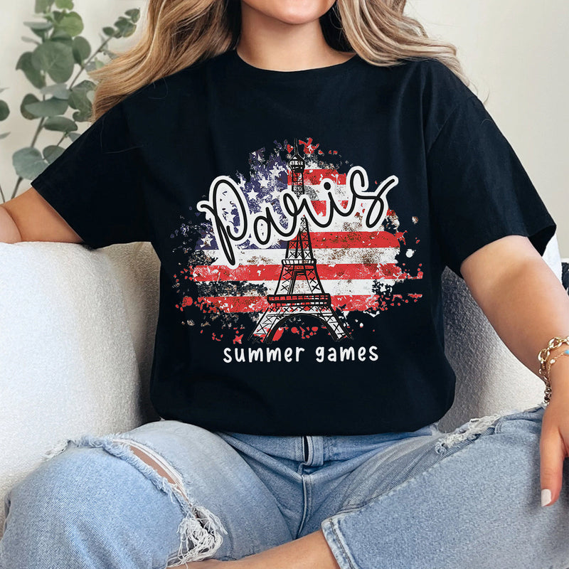 Paris Summer Games - Olympics T-Shirt, Hoodie, Sweatshirt - Olympics Vacation, Gift For Family Members, Best Friends