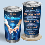 Once Upon A Time Forever & Always - Couple Personalized Custom Tumbler - Gift For Husband Wife, Anniversary