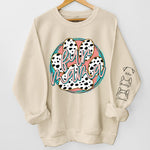 Fur Mama - Dog & Cat Personalized Custom Unisex Sweatshirt With Design On Sleeve - Gift For Pet Owners, Pet Lovers
