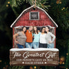 Sisters Custom Photo Enjoy The Christmas Season Together - Family Personalized Custom Ornament - Wood Custom Shaped - Christmas Gift For Siblings, Brothers, Sisters, Cousins, Friends