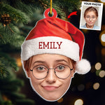 Custom Photo Christmas Gifts for Kids - Personalized Ornament