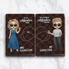 Together We Can Go Anywhere - Travel Personalized Passport Cover, Passport Holder - Gift For Couples, Husband Wife, Travel Lovers