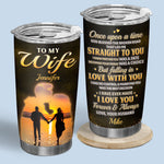 Custom Name Wife Love Gifts for Her - Personalized Tumbler