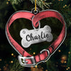 Together Forever Never Apart - Memorial Personalized Custom Ornament - Acrylic Custom Shaped - Christmas Gift, Sympathy Gift For Pet Owners, Pet Lovers
