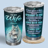 Meeting You Was A Fate To My Wife - Couple Personalized Custom Tumbler - Gift For Husband Wife, Anniversary