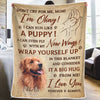 Custom Photo Forever Loyal, Forever Loved - Memorial Personalized Custom Blanket - Christmas Gift, Sympathy Gift For Pet Owners, Pet Lovers