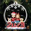 It's The Magical Time Of The Year - Dog Personalized Custom Ornament - Acrylic Custom Shaped - Christmas Gift For Pet Owners, Pet Lovers