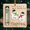 Have A Holly Jolly Christmas - Family Personalized Custom Ornament, Money Holder - Wood Custom Shaped - Christmas Gift For Family Members