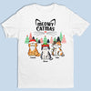 Meowy Christmas And Let The Chaos Ensue - Dog & Cat Personalized Custom Unisex T-shirt, Hoodie, Sweatshirt - Christmas Gift For Pet Owners, Pet Lovers