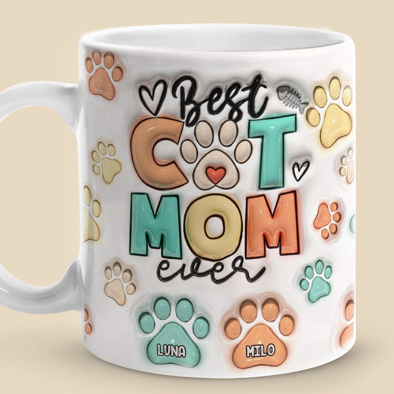Personalized Best Mom Ever Custom Photo Mug