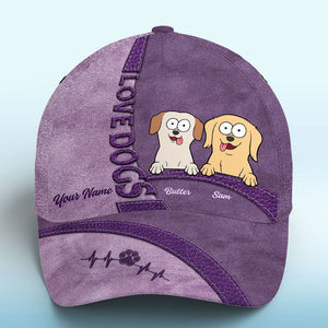 We Are Dog Lovers - Dog Personalized Custom Hat, All Over Print Classic Cap - Gift For Pet Owners, Pet Lovers