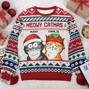 Meowy catmas sweater on sale walmart