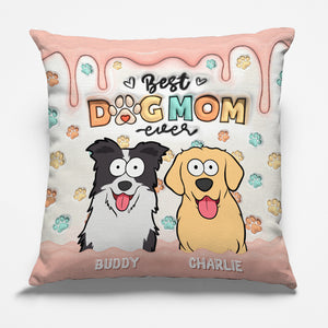 Dogs Make Our Lives Whole - Dog Personalized Custom 3D Inflated Effect Printed Pillow - Gift For Pet Owners, Pet Lovers