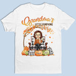 The Perfect Grandma - Family Personalized Custom Unisex T-shirt, Hoodie, Sweatshirt - Autumn Fall Gift For Grandma