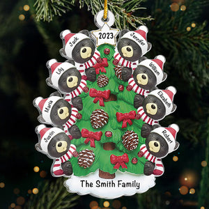 Have A Wonderful Christmas - Family Personalized Custom Ornament - Acrylic Custom Shaped - Christmas Gift For Family Members