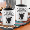 Thanks For Scooping Up My Poo - Cat Personalized Custom Accent Mug - Father's Day, Gift For Pet Owners, Pet Lovers