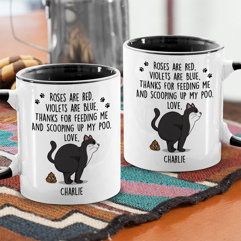 Roses are Red Violets Are Blue, Personalized Mug, Custom Gift for Dog Lovers