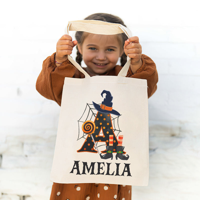 This Is Where The Magic Happens - Family Personalized Custom Tote Bag - Halloween Gift For Kid