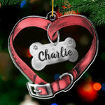 Together Forever Never Apart - Memorial Personalized Custom Ornament - Acrylic Custom Shaped - Christmas Gift, Sympathy Gift For Pet Owners, Pet Lovers
