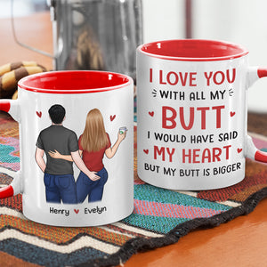 I Wish I Could Have Found You Sooner - Couple Personalized Custom Accent Mug - Christmas Gift For Husband Wife, Anniversary