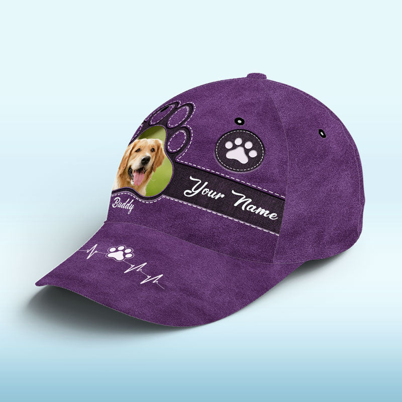 Custom Photo A Pet's Love Can Make Even The Worst Day Better - Dog & Cat Personalized Custom Hat, All Over Print Classic Cap - Gift For Pet Owners, Pet Lovers