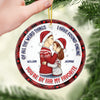 You Are My Favorite - Couple Personalized Custom Ornament - Ceramic Round Shaped - Christmas Gift For Husband Wife, Anniversary