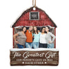 Sisters Custom Photo Enjoy The Christmas Season Together - Family Personalized Custom Ornament - Wood Custom Shaped - Christmas Gift For Siblings, Brothers, Sisters, Cousins, Friends