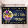 Only Good May Enter Here - Personalized Custom Home Decor Witch Decorative Mat - Halloween Gift For Witches, Yourself