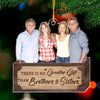 Siblings Custom Photo The True Spirit Of Christmas - Family Personalized Custom Ornament - Acrylic Custom Shaped - Christmas Gift For Siblings, Brothers, Sisters, Cousins, Friends