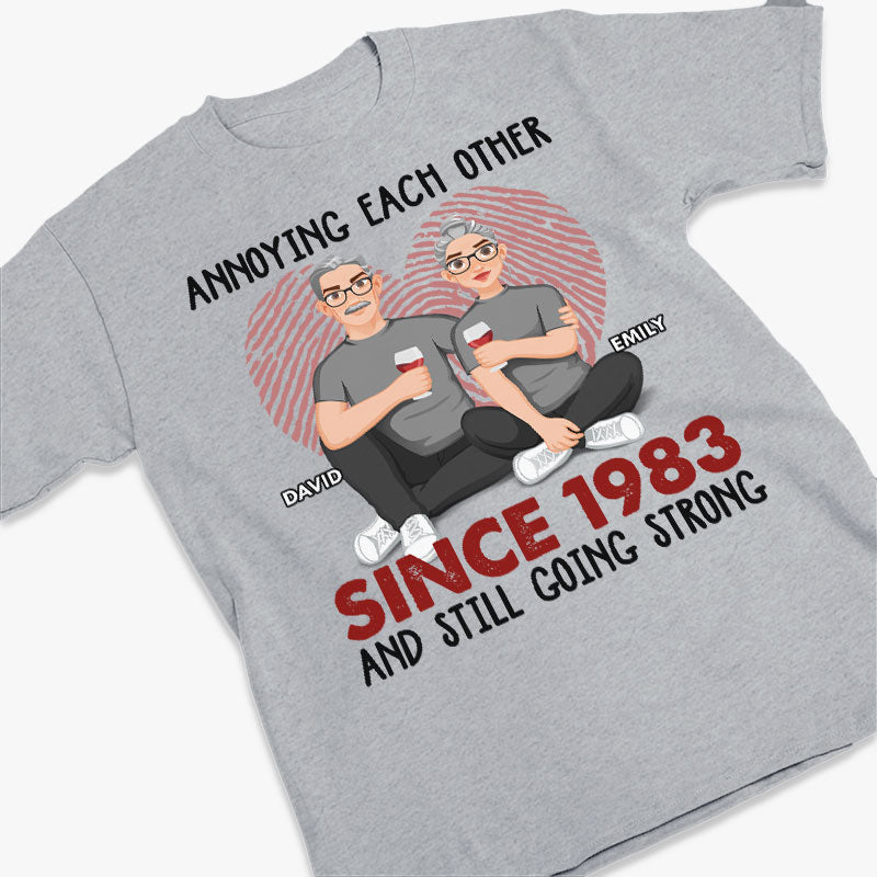 Love You Till The End Of Time - Couple Personalized Custom Unisex T-shirt, Hoodie, Sweatshirt - Gift For Husband Wife, Anniversary