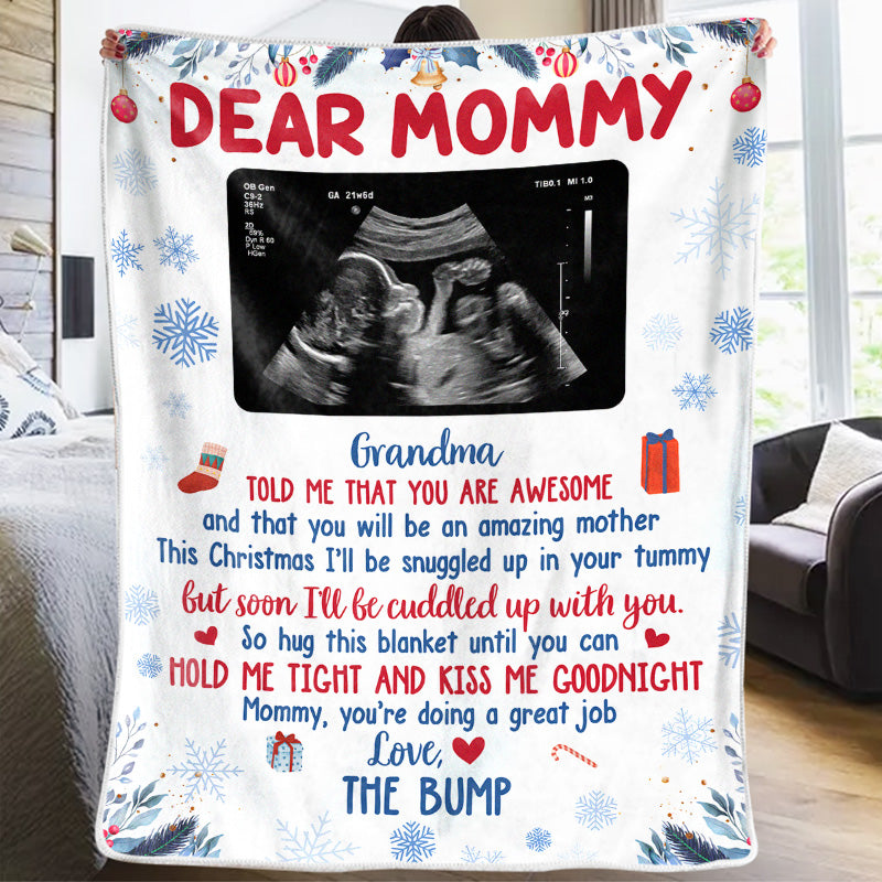 Personalized Mom order Gift, Gift from Kids, Custom Blanket for Mom from Daughter, Unique Gift for Mom, Christmas Blanket, Mothers Day Blanket