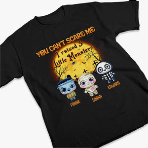 You Can't Scare Me - Family Personalized Custom Unisex T-shirt, Hoodie, Sweatshirt - Halloween Gift, Gift For Grandma, Grandpa