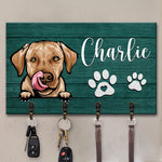 Hello We Hope You Love Dogs - Dog Personalized Custom Home Decor Rectangle Shaped Key Hanger, Key Holder - House Warming Gift For Pet Owners, Pet Lovers