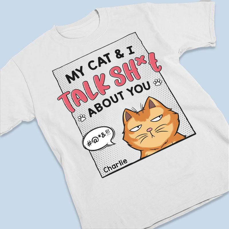 Custom Cat Portrait Shirt, Custom Your Own Photo Here Shirt