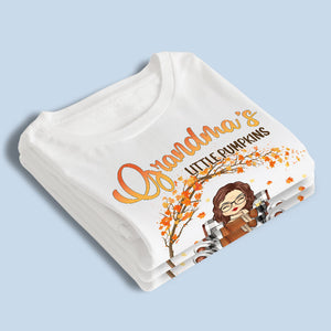 The Perfect Grandma - Family Personalized Custom Unisex T-shirt, Hoodie, Sweatshirt - Autumn Fall Gift For Grandma