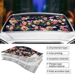 Custom Photo Dogs Are Really Cool - Dog & Cat Personalized Custom Auto Windshield Sunshade, Car Window Protector - Gift For Pet Owners, Pet Lovers