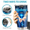 Once Upon A Time Forever & Always - Couple Personalized Custom Tumbler - Gift For Husband Wife, Anniversary