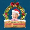 Custom Photo My First Christmas - Family Personalized Custom Ornament - Acrylic Custom Shaped - Christmas Gift For Baby Kids, Newborn Baby