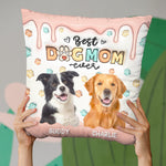 Custom Pet Photo Gifts for Dog Moms - Personalized Pillow