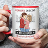 You Are The Best Husband - Couple Personalized Custom Accent Mug - Christmas Gift For Husband Wife, Anniversary
