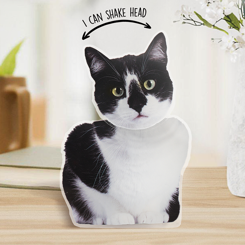 Custom Photo I'll Always Be With You - Dog & Cat Personalized Custom Shaking Head Standee - Upload Photo Gift For Pet Owners, Pet Lovers