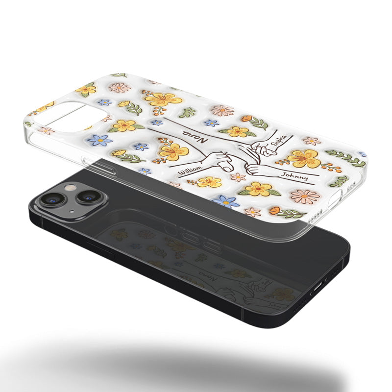 Best Mom Ever - Personalized Custom 3D Inflated Effect Printed Clear Phone Case - Mother's Day, Gift For Mom, Grandma