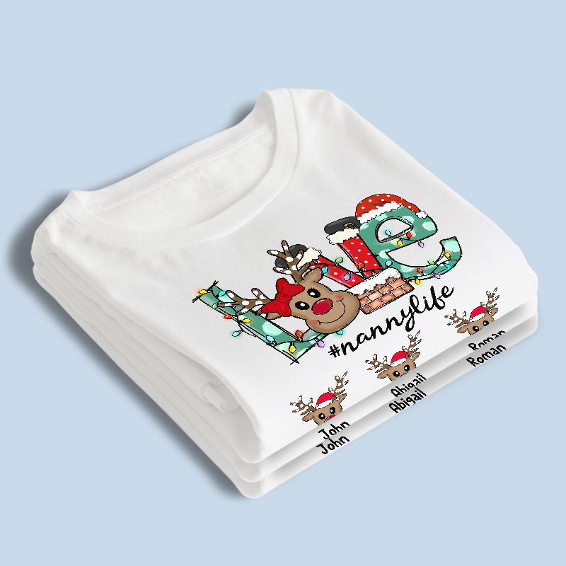 Merry Christmas My Family Shirt, Thoughtful Christmas Gifts For Mom