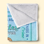 Custom Name Best Friend Gifts for Women - Personalized Blanket
