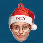 Custom Photo Christmas Gifts for Kids - Personalized Ornament