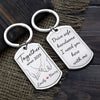 I'm Yours Forever - Couple Personalized Custom Keychain - Gift For Husband Wife, Anniversary