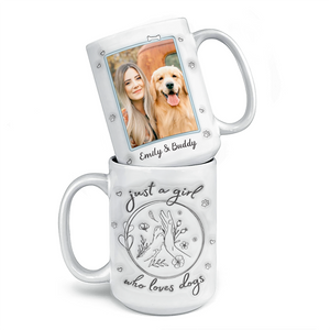 Custom Photo A Dog Will Teach You Unconditional Love - Dog Personalized Custom 3D Inflated Effect Printed Mug - Gift For Pet Owners, Pet Lovers