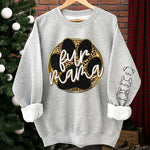 Fur Mama - Dog & Cat Personalized Custom Unisex Sweatshirt With Design On Sleeve - Gift For Pet Owners, Pet Lovers